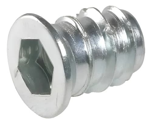 Threaded Inserts Para Madera Rosca M6 50 Unidades